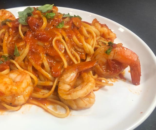 Shrimp Fra-Diavolo.