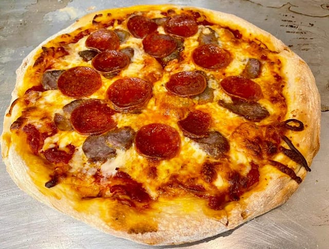 Pepperoni & Italian Sausage.